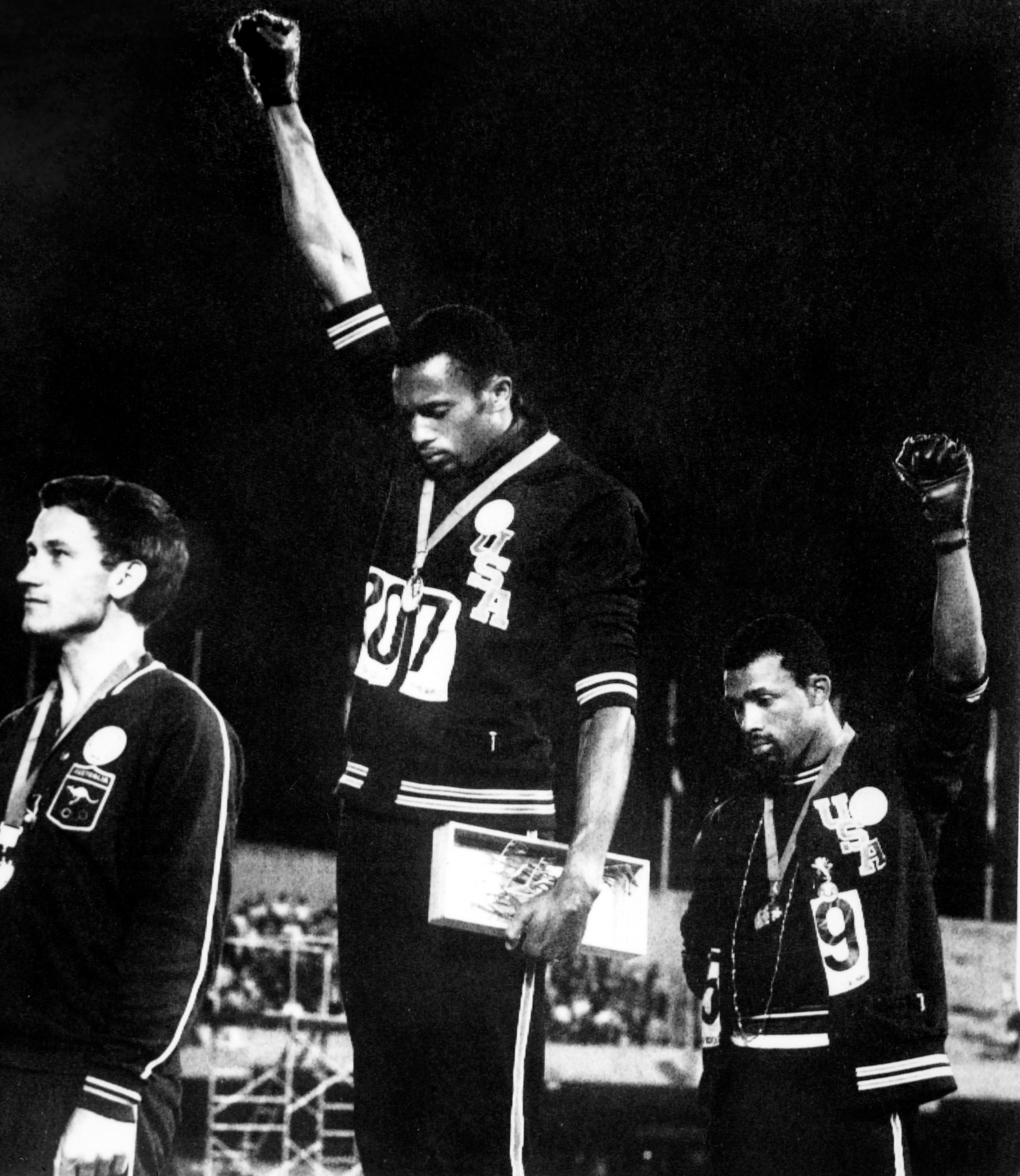 The President's Award at today's World Athletics Awards went to the trio of Tommie Smith, Peter Norman and John Carlos ©Getty Images