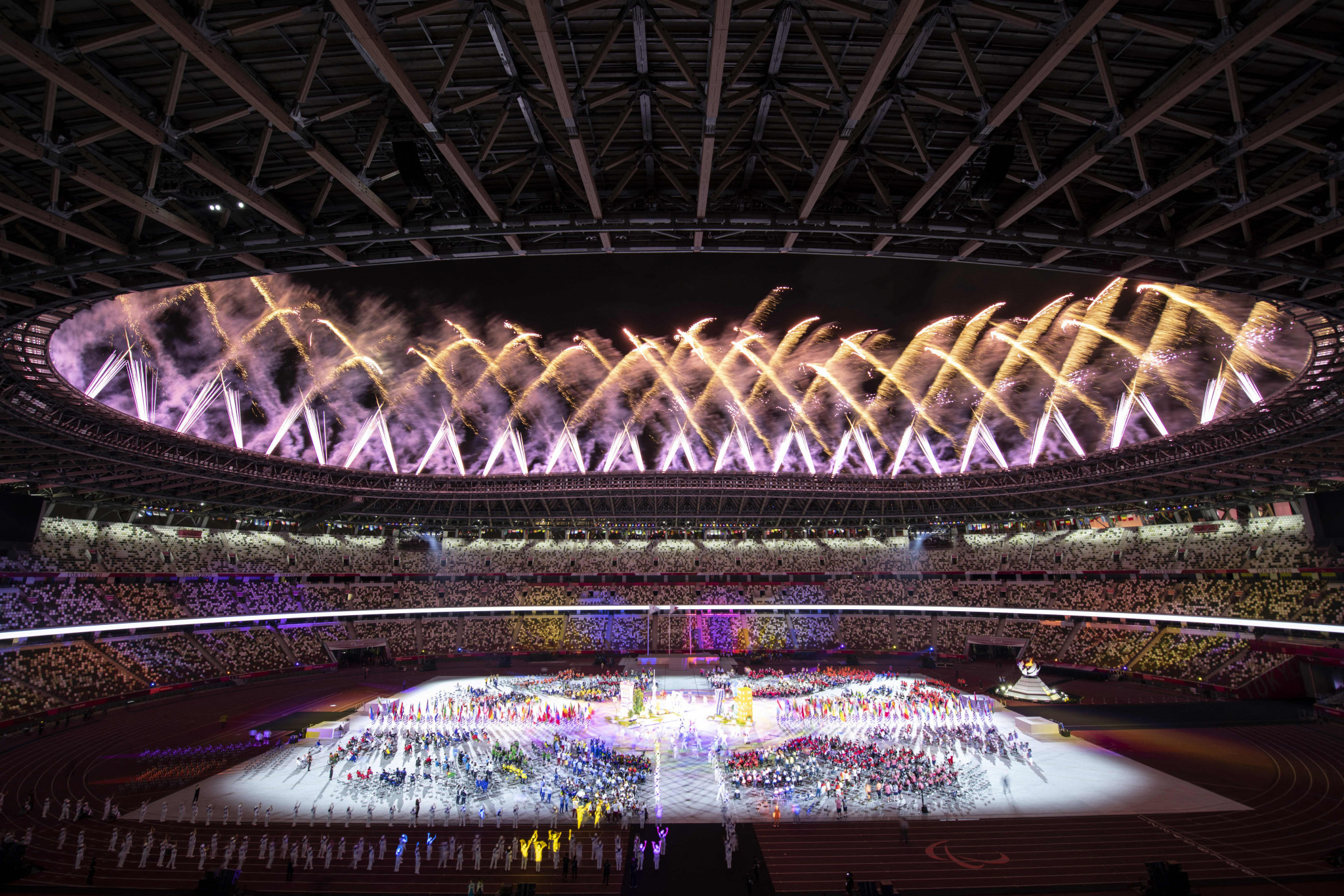 The Tokyo 2020 Paralympics Closing Ceremony ended processions tonight ©Getty Images