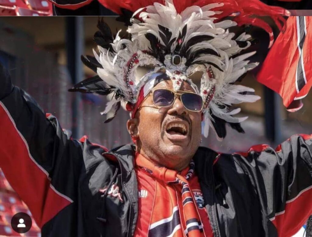 Joey "Flagman" Richardson - (Image obtained at newsday.co.tt)